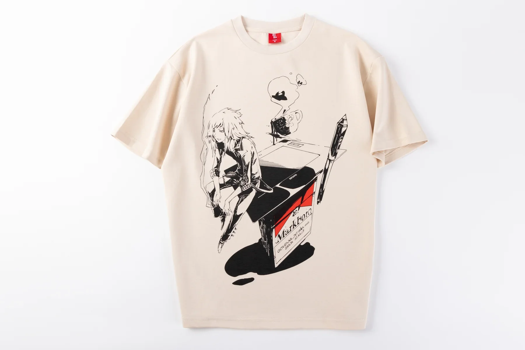 (Goods - Apparel) Bibisama T-Shirt Tablet & Smoke