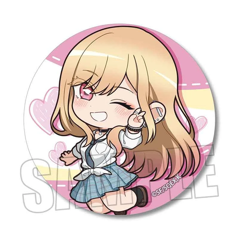 (Goods - Badge) My Dress-Up Darling Trading Button Badge Pukasshu (Blind Box -Single) - Image 2