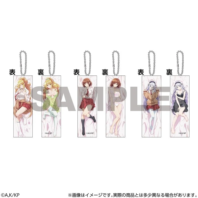 (Goods - Keychain) I Got Married to the Girl I Hate Most in Class Mini Body Pillow Shisei Hojo - Image 2