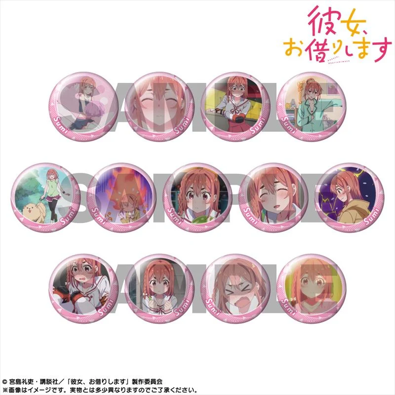 [Rent-A-Girlfriend] Trading Badge Character Pick-Up / Sumi Sakurasawa (Blind Box -Single)