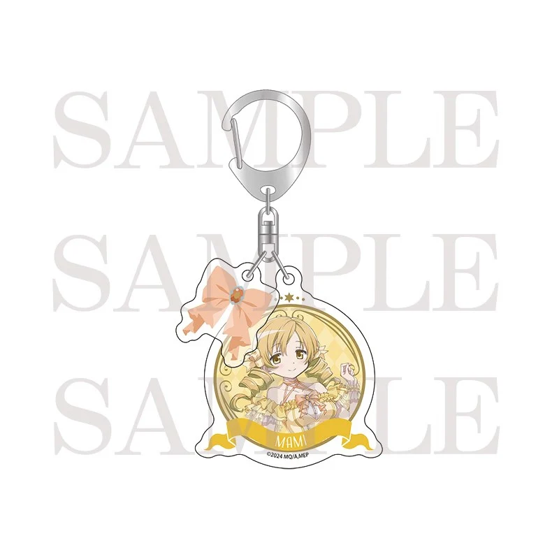 (Goods - Charm) Puella Magi Madoka Magica Magia Exedra Acrylic Charm with Ribbon Part Mami Tomoe