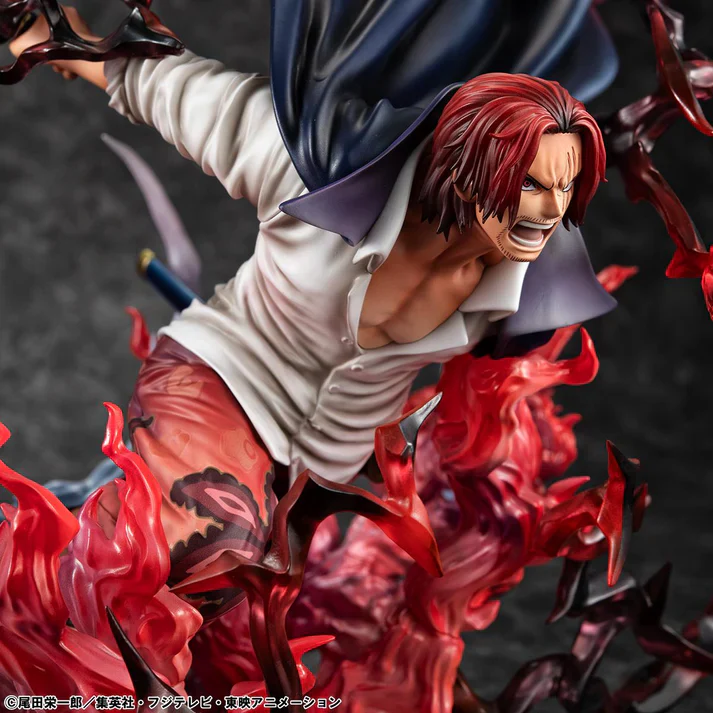 (Non-Scale Figure) ONE PIECE Shanks Kamusari: “SA-MAXIMUM" Leader of Red Hair Pirates Red-Haired - Image 12