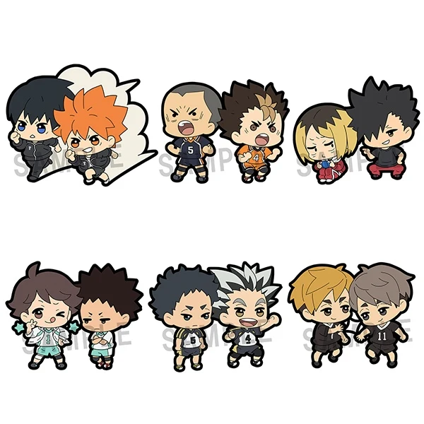 [Haikyu!!] Buddy Colle Trading Rubber Charm (Blind Box -Single)