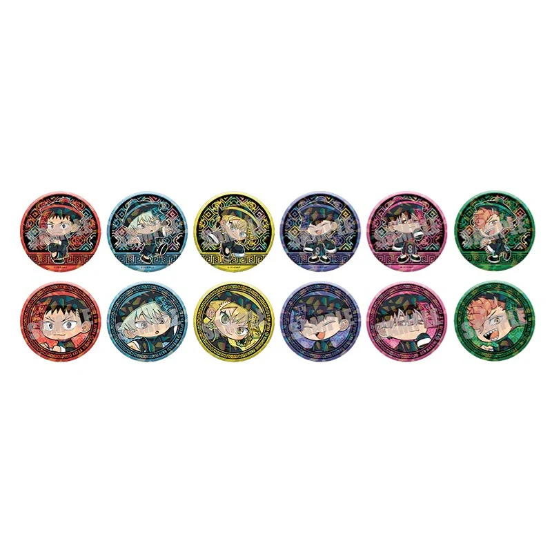 (Goods - Badge) TV Anime - Kaiju No. 8 Trading Holographic Button Badge JIANGSHI ver. (Blind Box -Single)