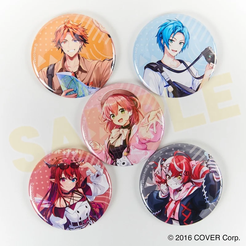 [hololive] Meet Trading Button Badge (Blind Box -Single) - Image 2