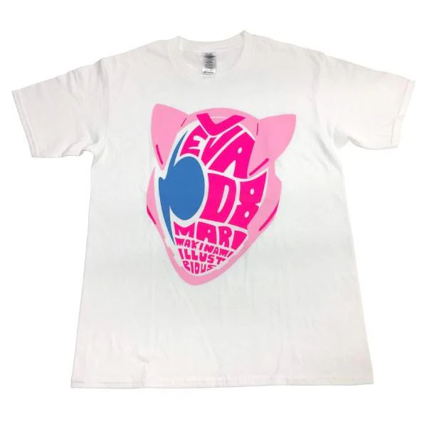 [Evangelion] T-shirt / EvaColle Mari (Helmet) L - Image 2