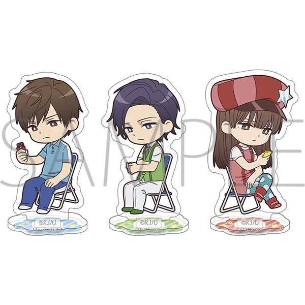 (Goods - Acrylic Stand) [Life Lessons with Uramichi Oniisan] Acrylic Stand / Uramichi, Iketeru & Utano