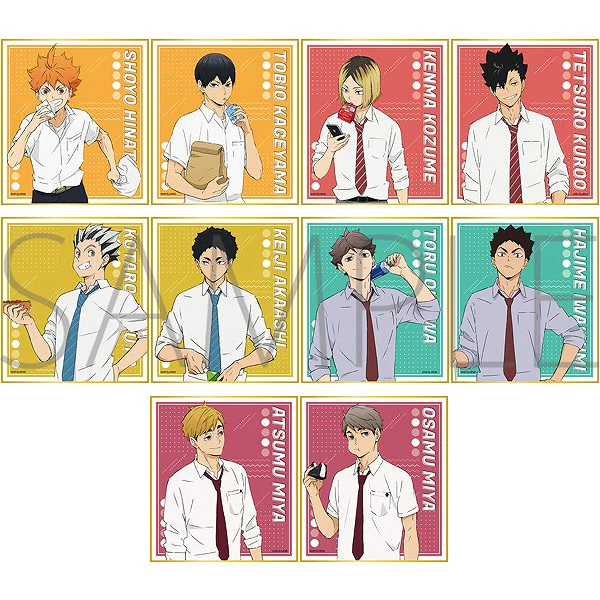 [Haikyu!!] Mini Art Board Collection / Lunch Break (Blind Box -Single)