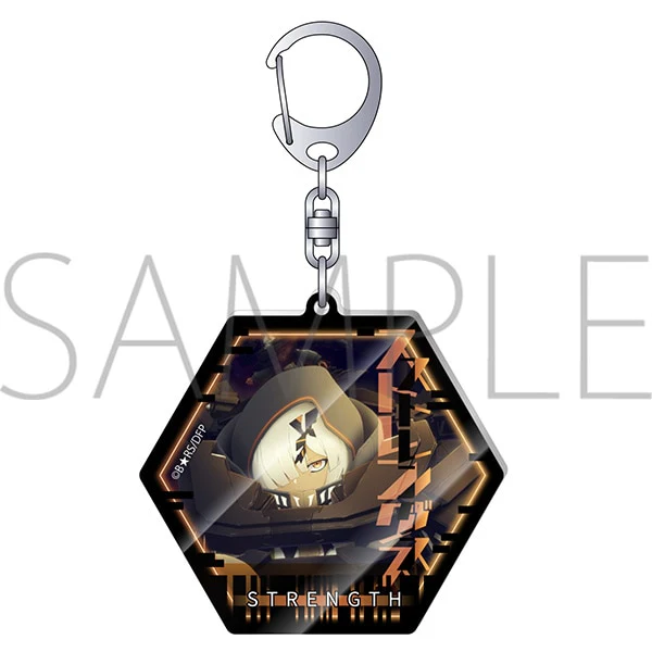 [Black Rock Shooter] Acrylic Keychain Strength