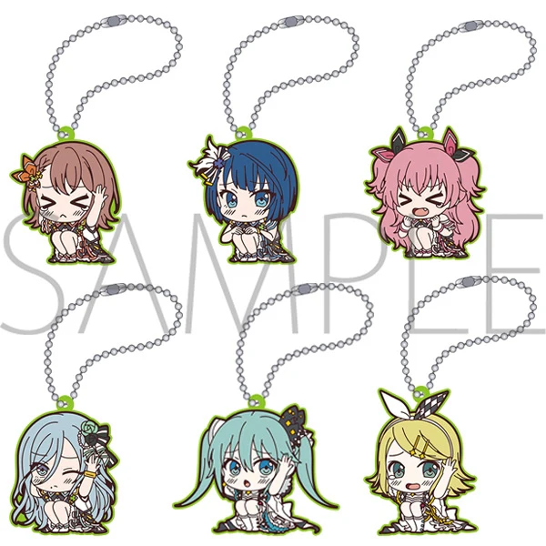 [Hatsune Miku: Colorful Stage!] Rubber Keychain Collection (ViVimus)/MORE MORE JUMP! (Blind Box -Single)