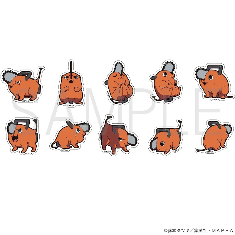[Chainsaw Man] Pochita Sticker Selection (Blind Box -Single)
