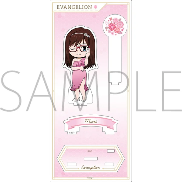 (Goods - Acrylic Stand) [Evangelion] Acrylic Stand / Mari Chibi ver. - Image 2