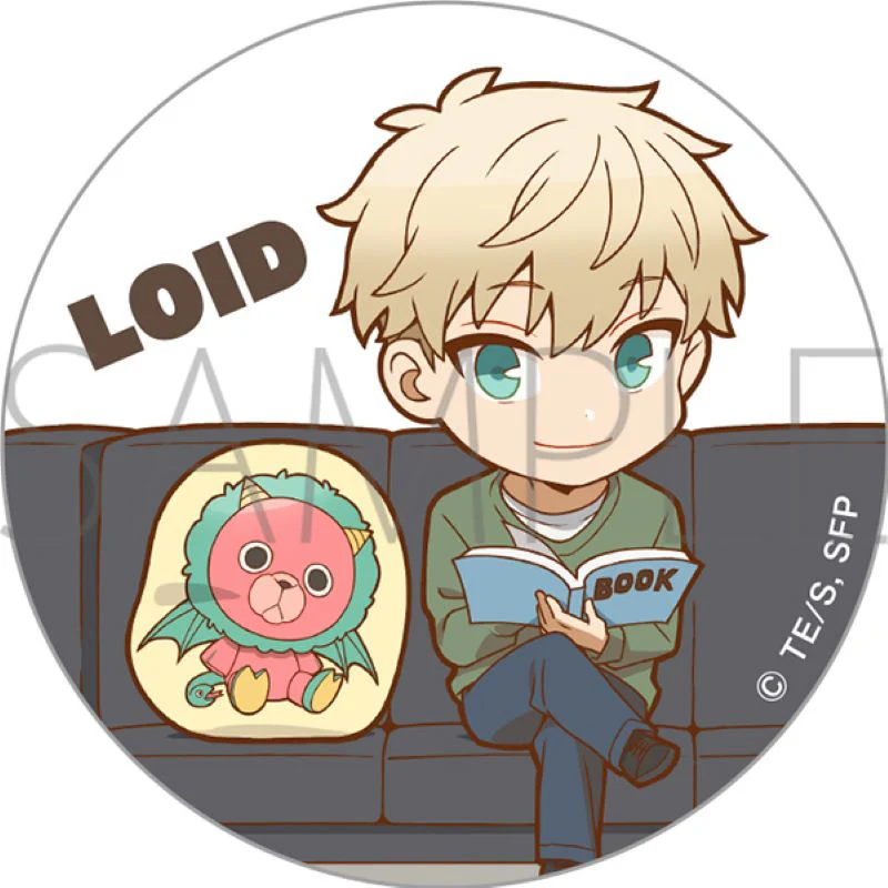 [SPY x FAMILY] Can Badge Set Kutsurogi Forger Family - Image 2