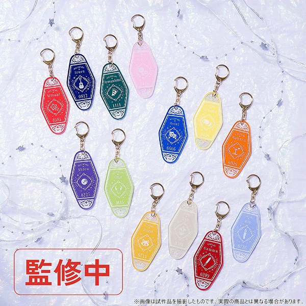 [hololive] Holostars Motel Style Acrylic Keychain / Rikka - Image 2