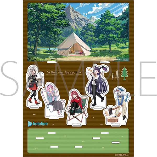 (Goods - Acrylic Stand) [hololive] Acrylic Diorama / Summer Season - Image 2