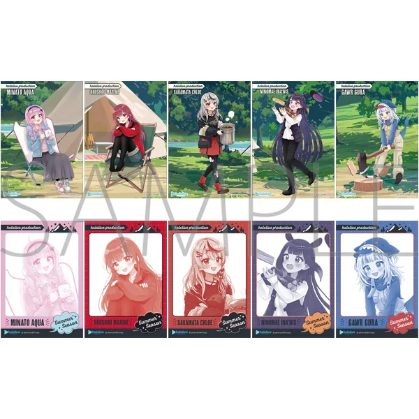 [hololive] Trading Clear Bromide / Summer Season (Blind Box -Single) - Image 2