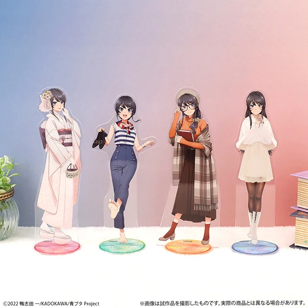 (Goods - Acrylic Stand) [Rascal Does Not Dream of a Girl with a Leather Backpack] Acrylic Stand / Mai Sakurajima Going Out in Winter - Image 2