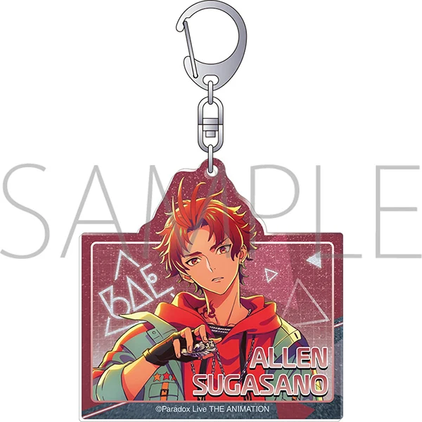 [Paradox Live] Glitter Acrylic Keychain /Allen Sugasano