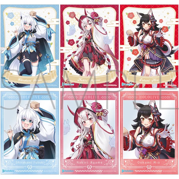 [hololive] Trading Clear Bromide - Irohanihoheto AyaFubuMi (Blind Box -Single)