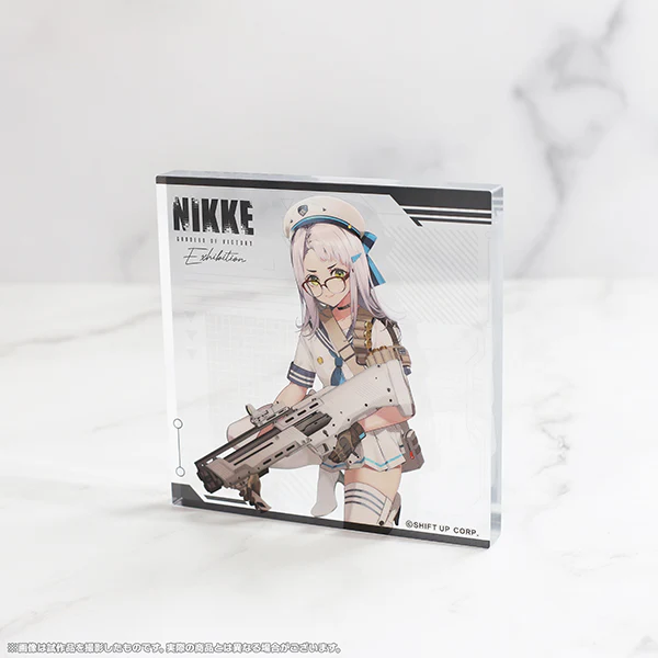 (Goods - Acrylic Stand) [GODDESS OF VICTORY: NIKKE] NIKKE EXHIBITION Acrylic Plate Stand / Neon