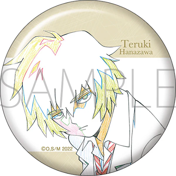 [Mob Psycho 100] Button Badge -Teru's Birthday 2024  (Blind Box -Single) - Image 3