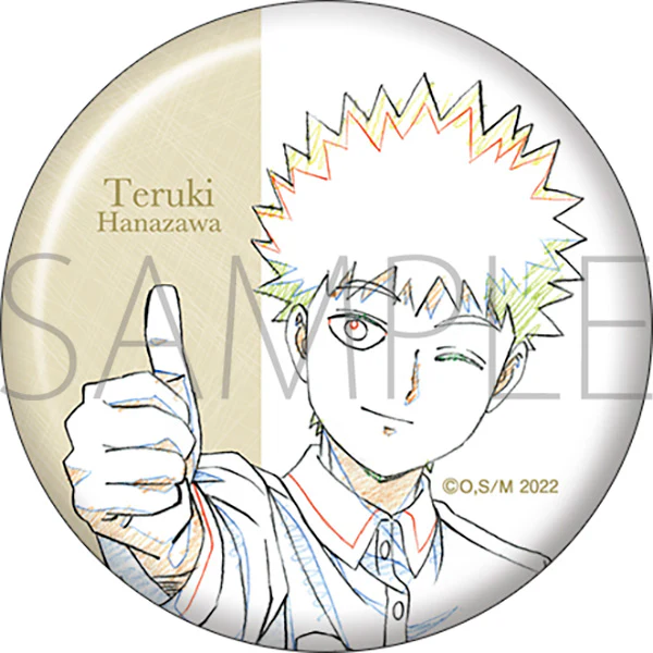 [Mob Psycho 100] Button Badge -Teru's Birthday 2024  (Blind Box -Single) - Image 5