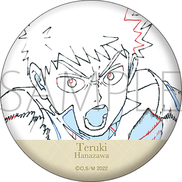 [Mob Psycho 100] Button Badge -Teru's Birthday 2024  (Blind Box -Single) - Image 6
