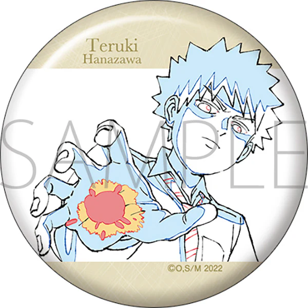 [Mob Psycho 100] Button Badge -Teru's Birthday 2024  (Blind Box -Single) - Image 7