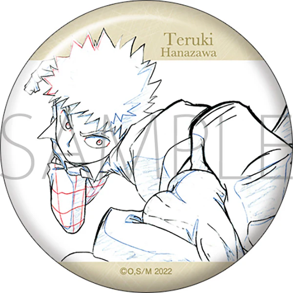 [Mob Psycho 100] Button Badge -Teru's Birthday 2024  (Blind Box -Single) - Image 9
