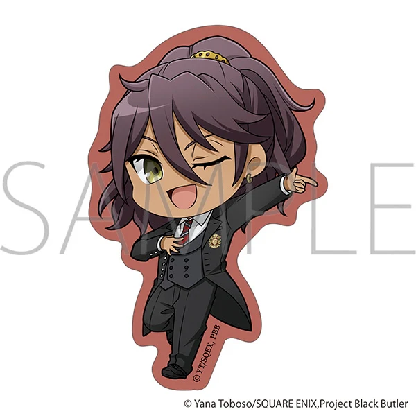 [Black Butler] Public School Arc Die-cut Sticker / Soma Asman Kadar