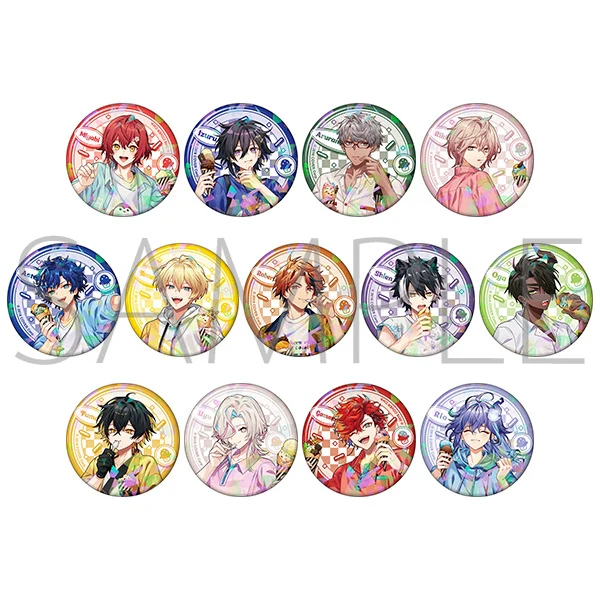 [HOLOSTARS] Character Badge Collection (Blind Box -Single)