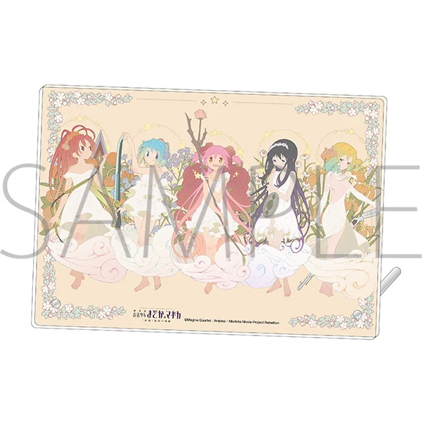 [Puella Magi Madoka Magica] Acrylic Art Panel / Flower