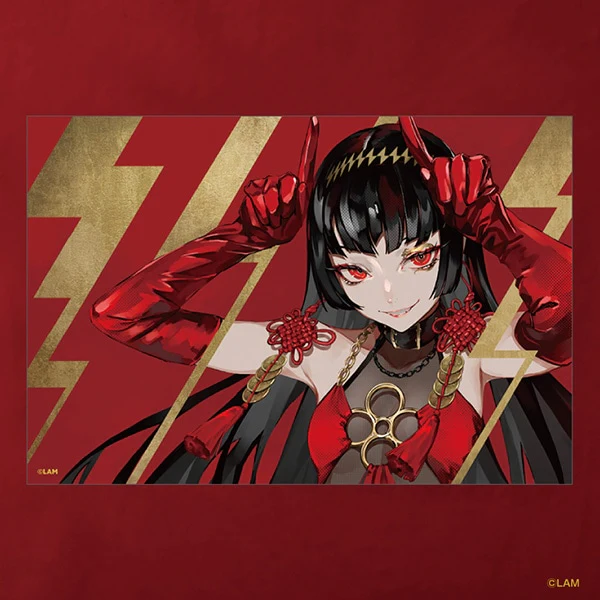 (Goods - Card) LAM Solo Exhibition SENKYAKU BANRAI Art Card Raimei Sekisen