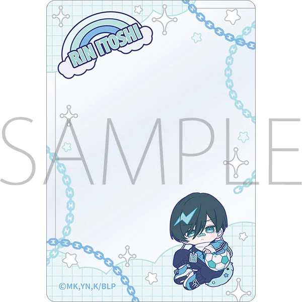 (Goods - Case) Blue Lock Season 2 Hard Card Case / Rin Itoshi