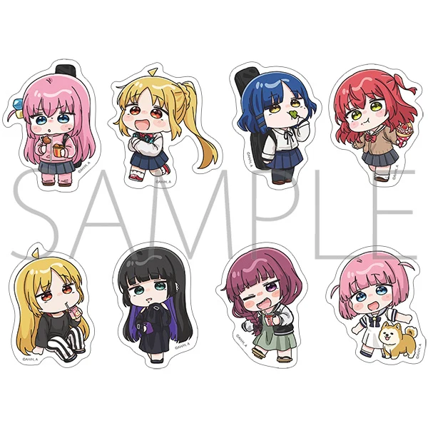 (Goods - Sticker) Bocchi the Rock! Sticker Set - Set of 8