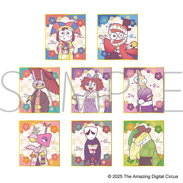 (Goods - Art Board) The Amazing Digital Circus Mini Art Board Collection (Blind Box -Single)