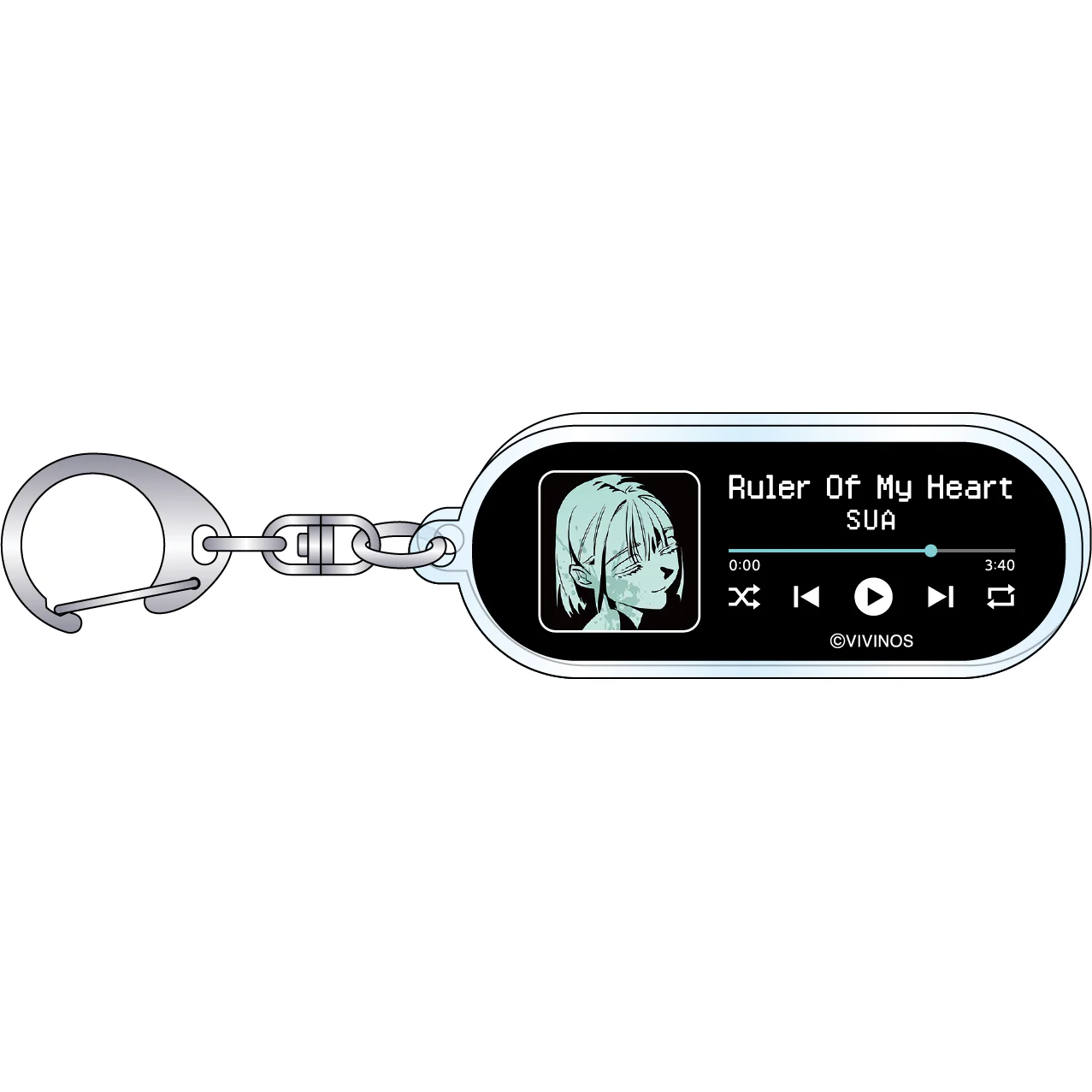 [Alien Stage] Music Player Style Keychain Sua