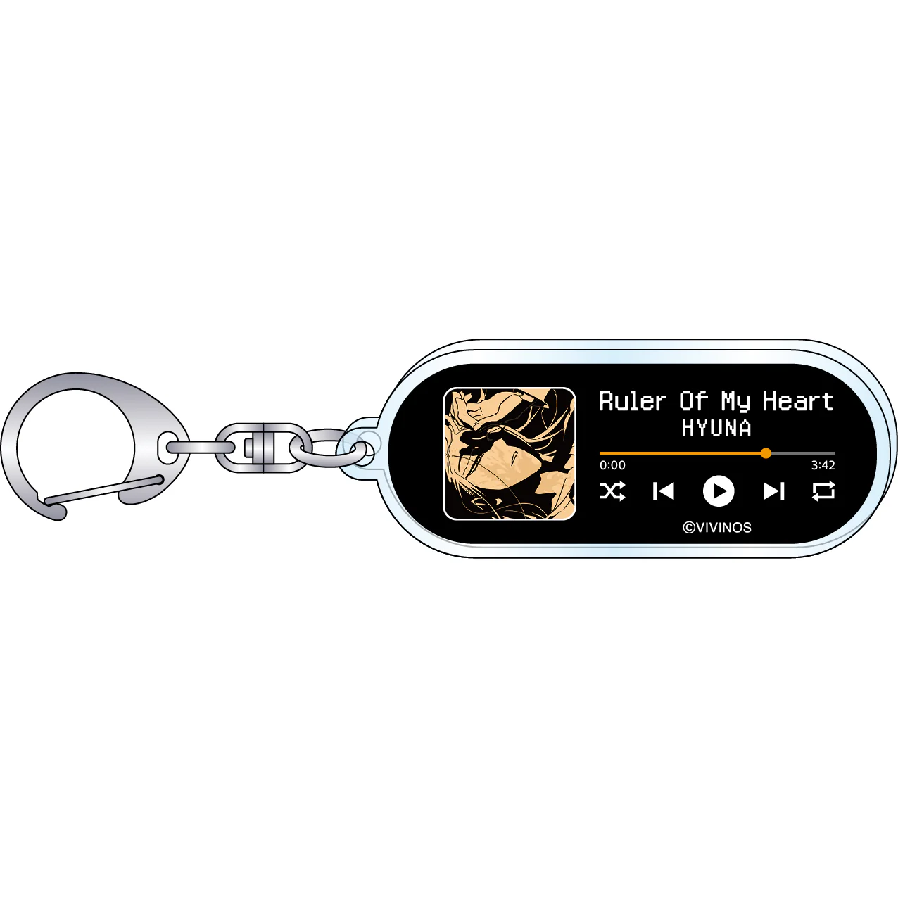 [Alien Stage] Music Player Style Keychain Hyuna