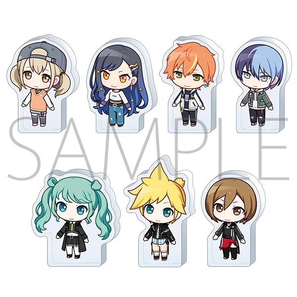 (Goods - Acrylic Stand) Hatsune Miku: Colorful Stage! Korotto Acrylic Figure Collection Vol.2 Vivid BAD SQUAD (Blind Box -Single)