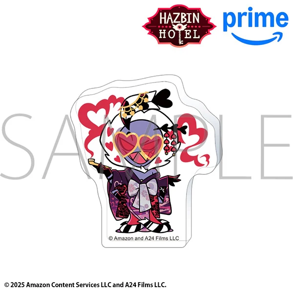 (Goods - Acrylic Stand) Hazbin Hotel Korotto Acrylic Figure - Valentino (Kimono) Chibi