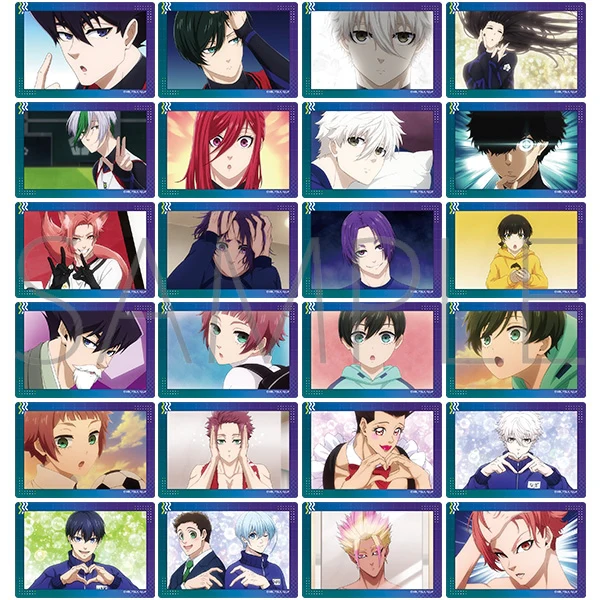 (Goods - Bromide) Blue Lock Season 2 Iridescent Art Collection (Additional Time! Season 2)(Blind Box -Single)