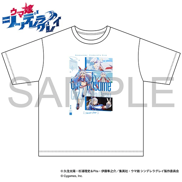 (Goods - Shirt) Uma Musume: Cinderella Gray Space A la mode T-shirt Collection Tamamo Cross L Size