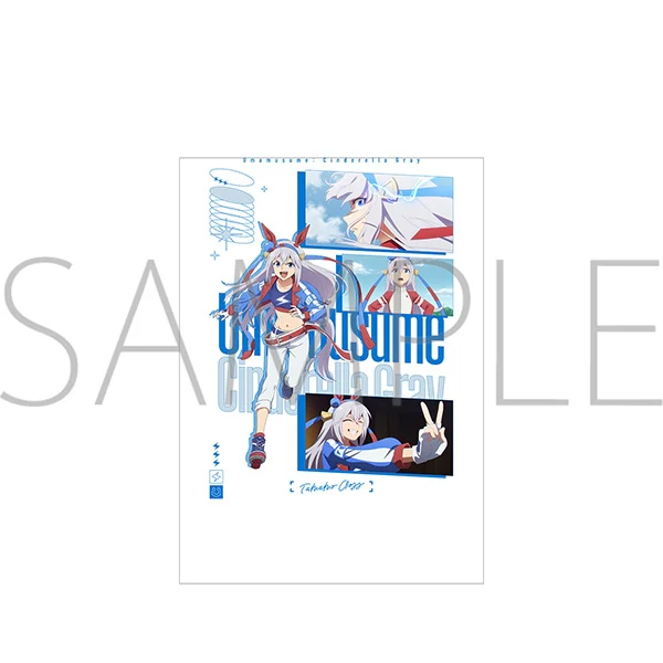 (Goods - Shirt) Uma Musume: Cinderella Gray Space A la mode T-shirt Collection Tamamo Cross L Size - Image 2