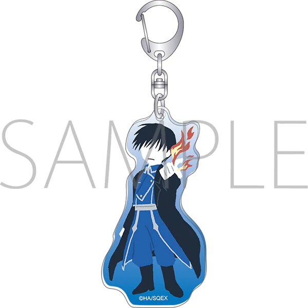 (Goods - Keychain) Fullmetal Alchemist Acrylic Keychain / Yuru Palette Vol.2 - Flame Alchemist