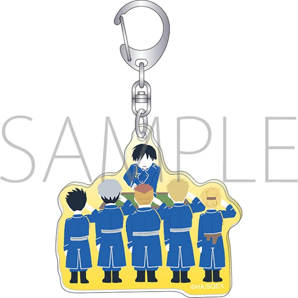 (Goods - Keychain) Fullmetal Alchemist Acrylic Keychain / Yuru Palette Vol.2 -Follow Me!