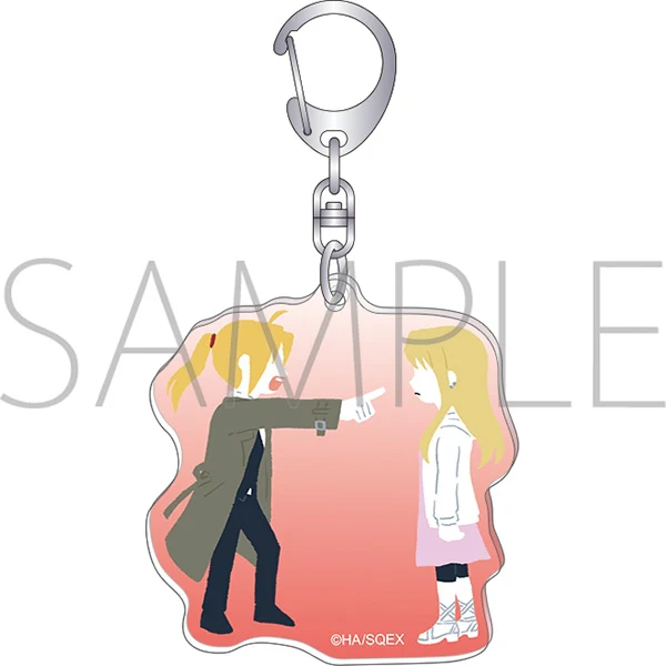 (Goods - Keychain) Fullmetal Alchemist Acrylic Keychain / Yuru Palette Vol.2 - Give Half of Your Life to Me!