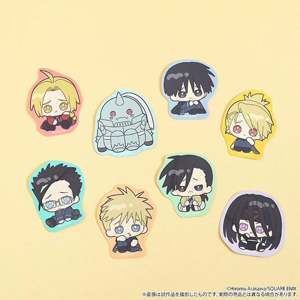 (Goods - Sticker) Fullmetal Alchemist Sticker - Mini Pienzu Edward Elric - Image 3