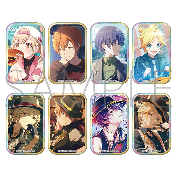 (Goods - Badge) Hatsune Miku: Colorful Stage! Square Badge Collection Vol. 54 B (Blind Box -Single)