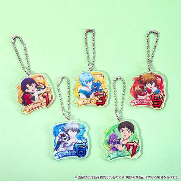 (Goods - Keychain) Evangelion Acrylic Keychain Special Stage Pattern (Kaoru) - Image 2