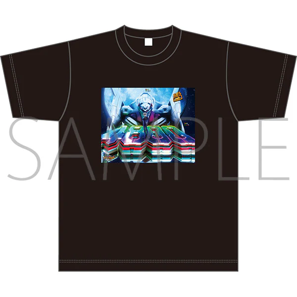 (Goods - Shirt) Evangelion T-shirt Black (Free Size) 4800